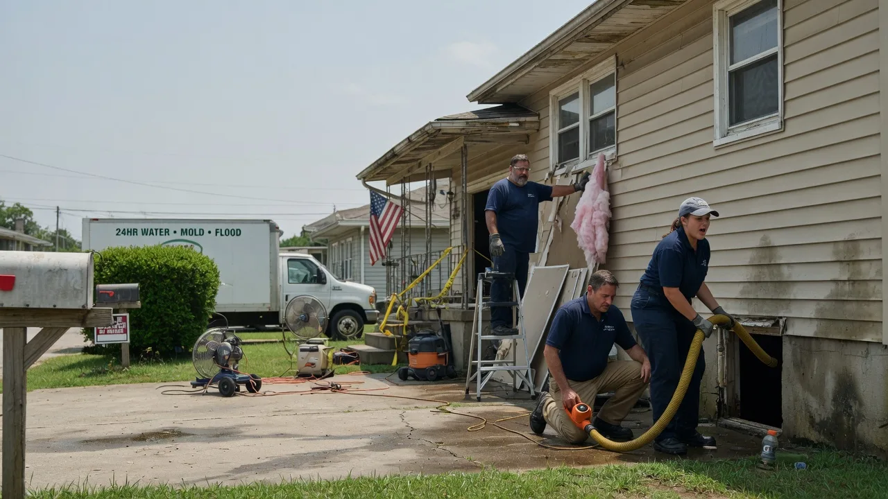 Water Damage Repair in Summerfield, TX near me